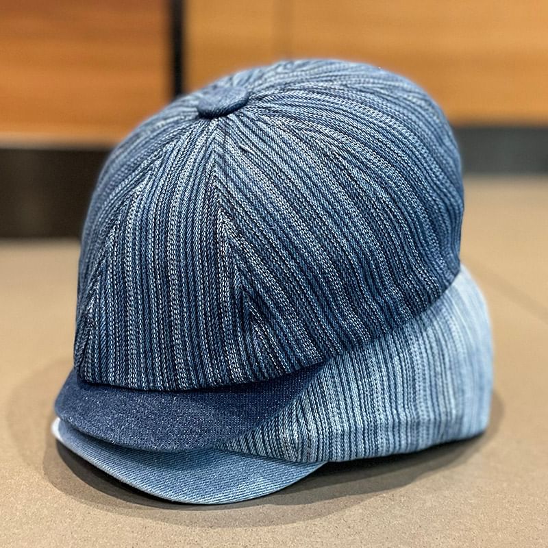 Newsboy Cap Denim