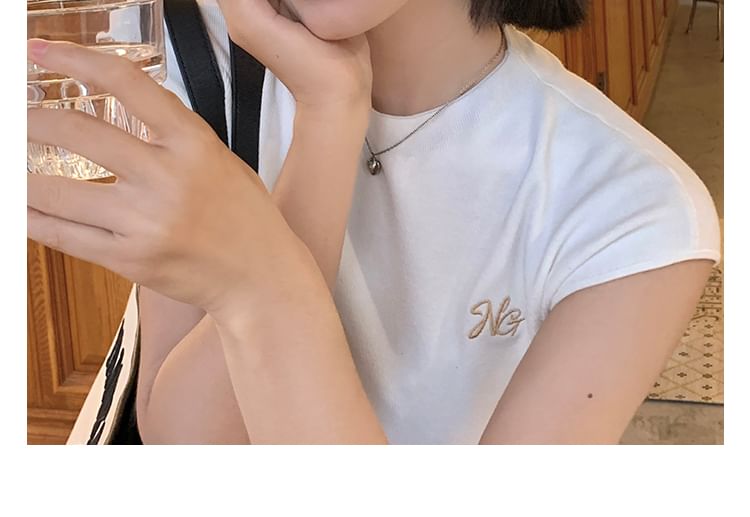 Applique Lettering Cap Flat