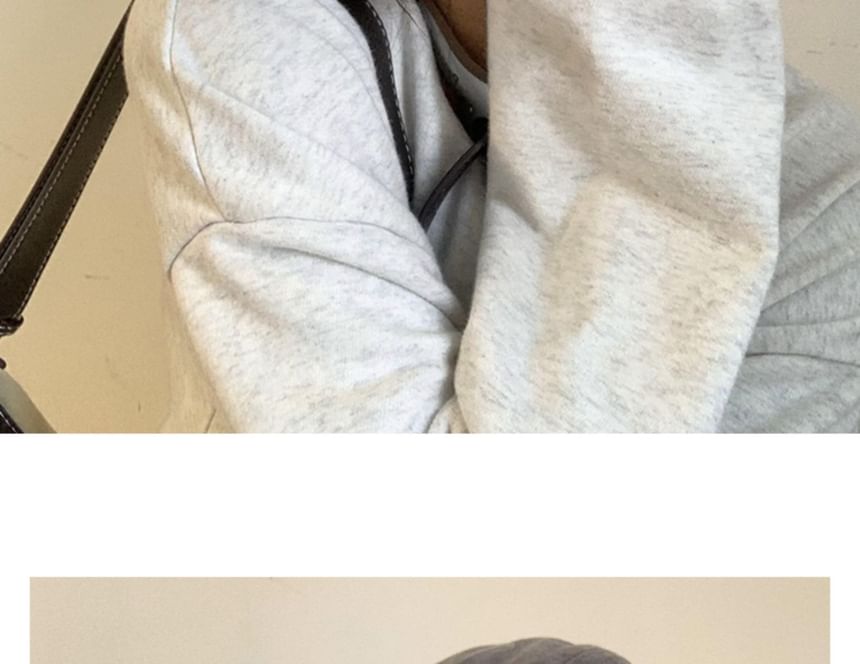 Embroidered Distressed Lettering Cap Baseball