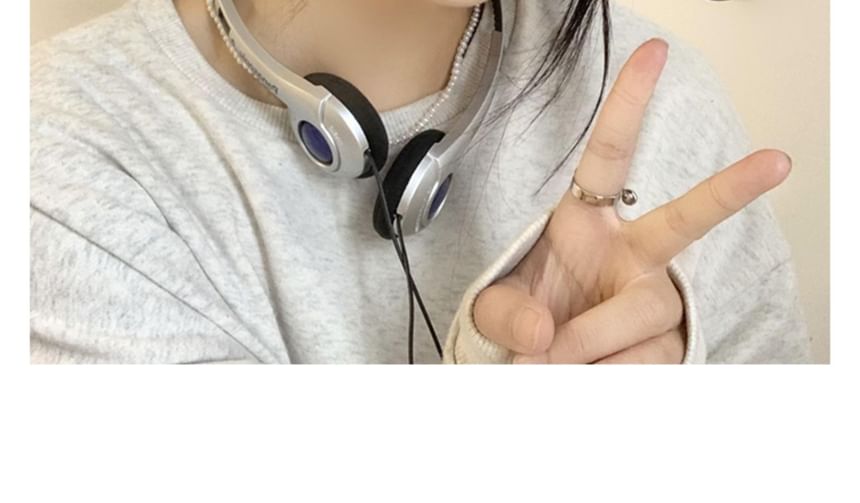 Embroidered Distressed Lettering Cap Baseball