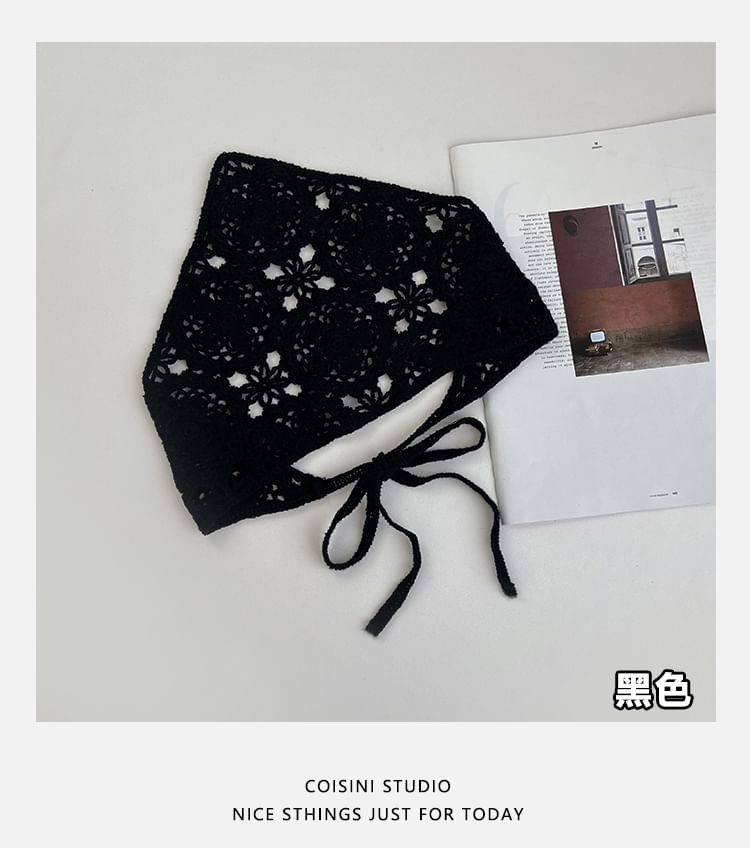 Knit Headkerchief Crochet