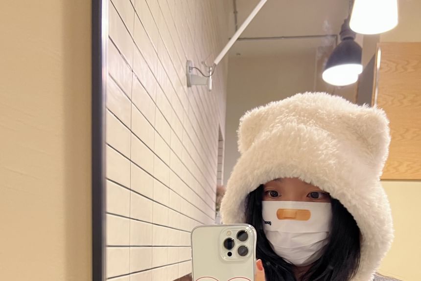 Hat Cat Ear Trapper Chenille