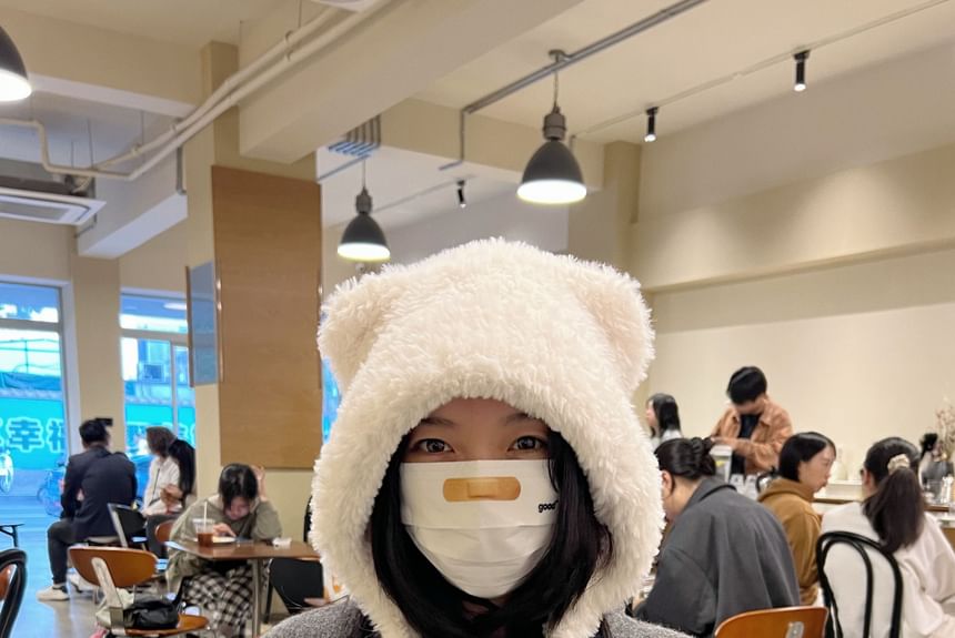 Hat Cat Ear Trapper Chenille