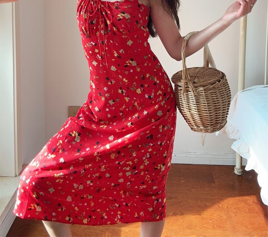 (Various Strap Floral Spaghetti Sundress Designs)