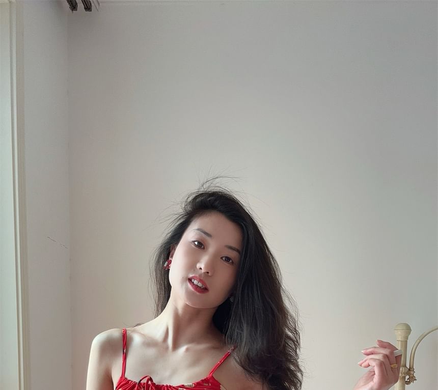 (Various Strap Floral Spaghetti Sundress Designs)