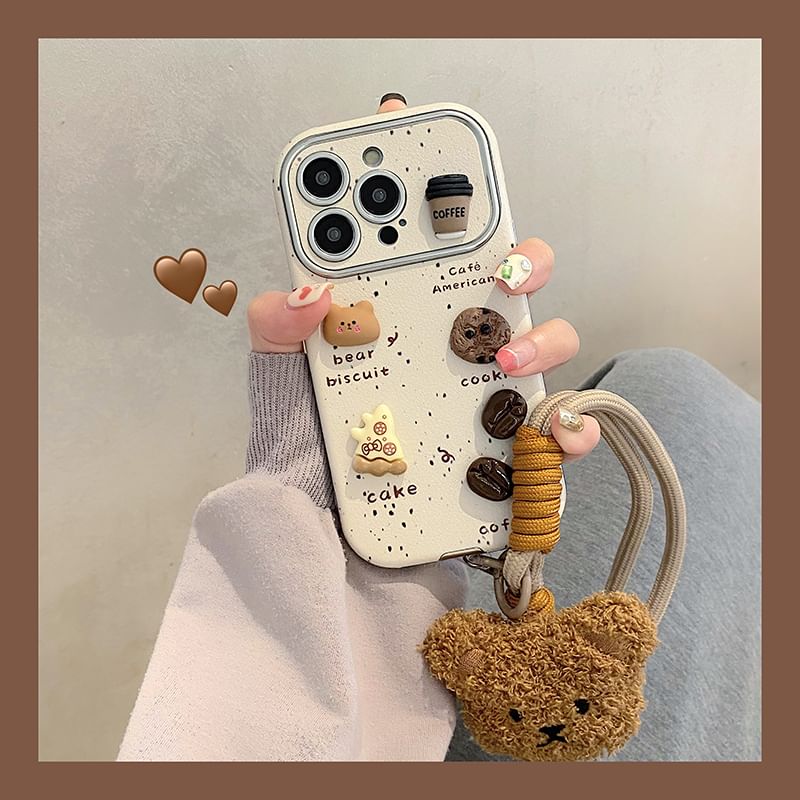 Coffee Phone Bear Case