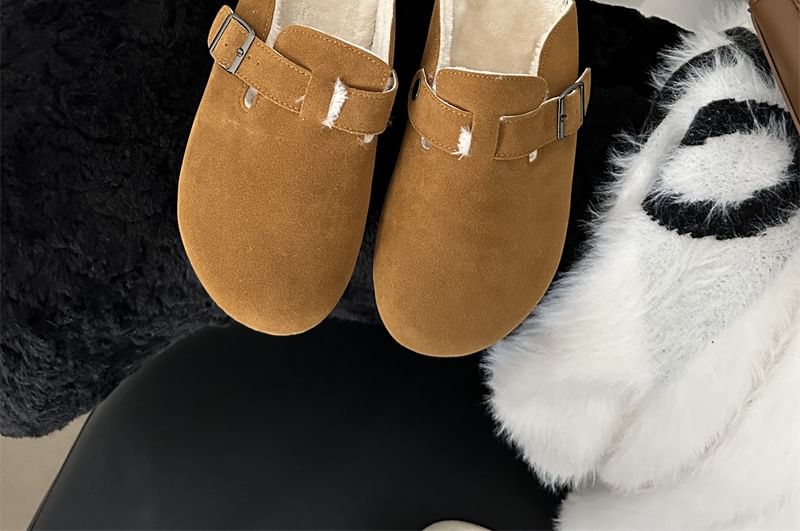 Fleece-Lined Slip-Ons