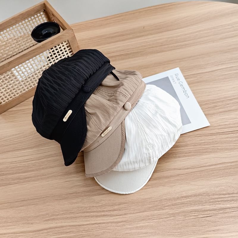 Newsboy Cap Metal Plate