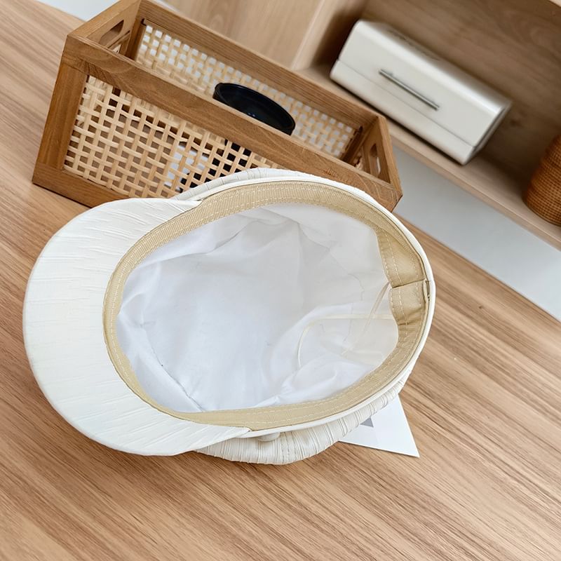 Newsboy Cap Metal Plate