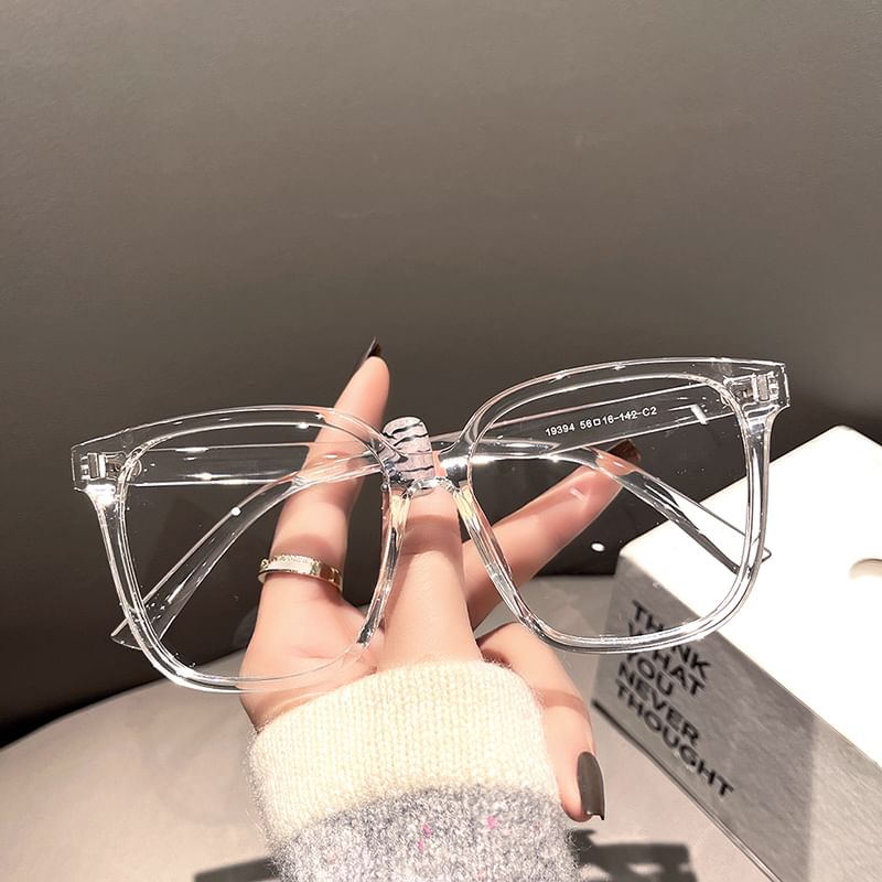 Frame Blocking Blue Square Glasses Light