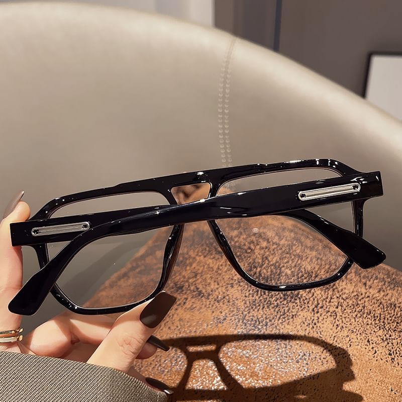 Glasses Frame Blocking Light Blue Square