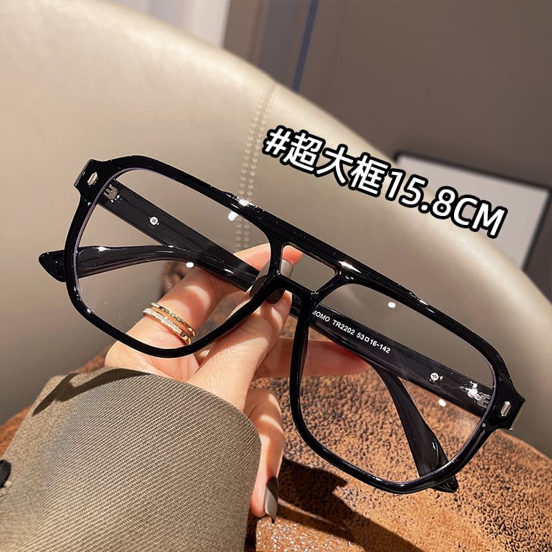 Glasses Frame Blocking Light Blue Square