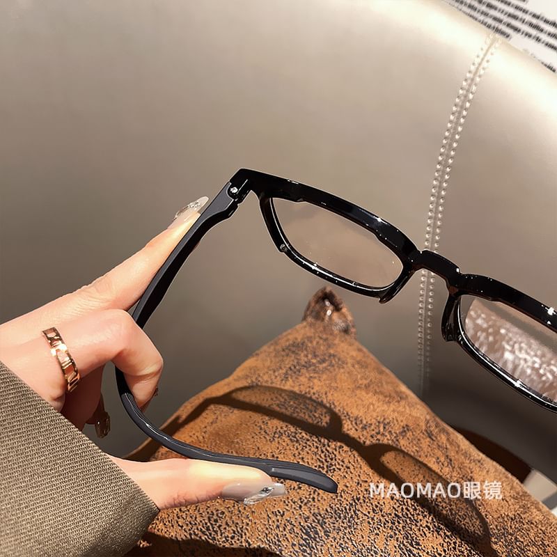 Blocking Glasses Blue Square Light Frame