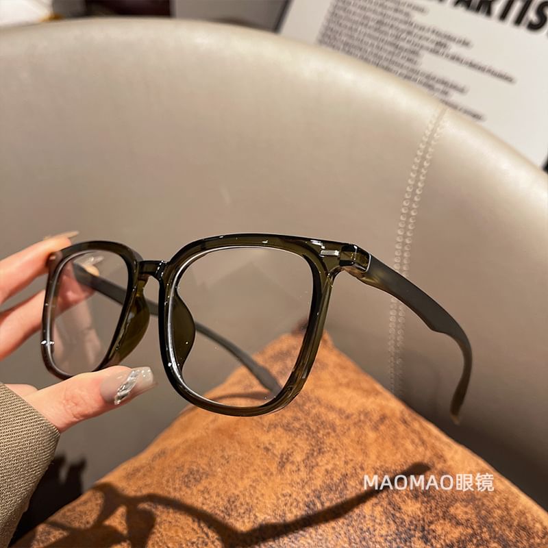 Blocking Glasses Blue Square Light Frame