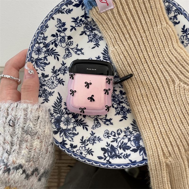 AirPods Bow / Case Pro Earphone Two-Tone Skin