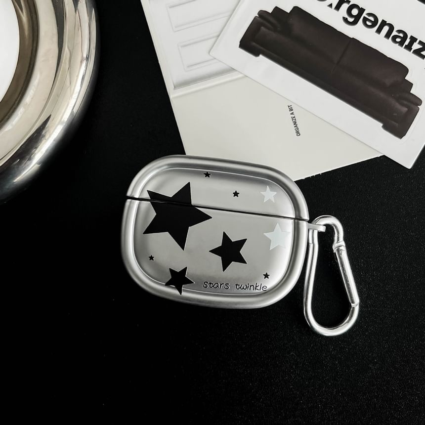 Star AirPods Skin Charm Earphone With Metallic Pro / Case