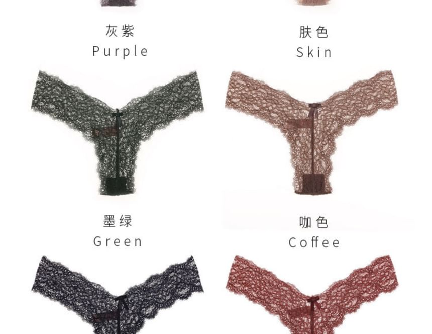 Thongs Lace