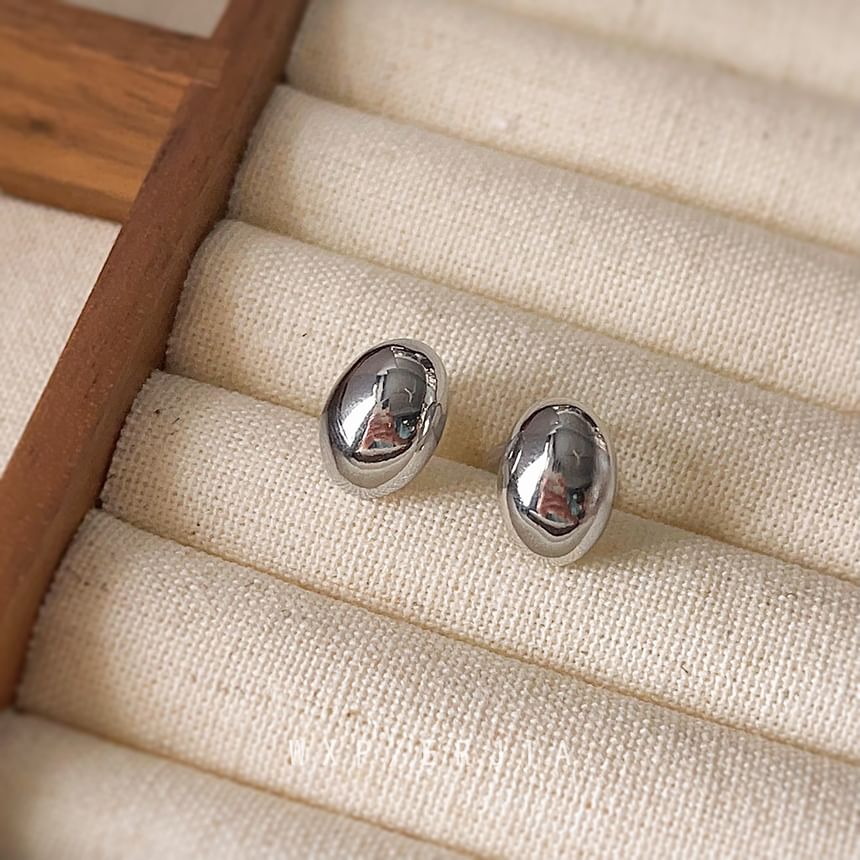 Bead Cuff Polished Alloy Ear