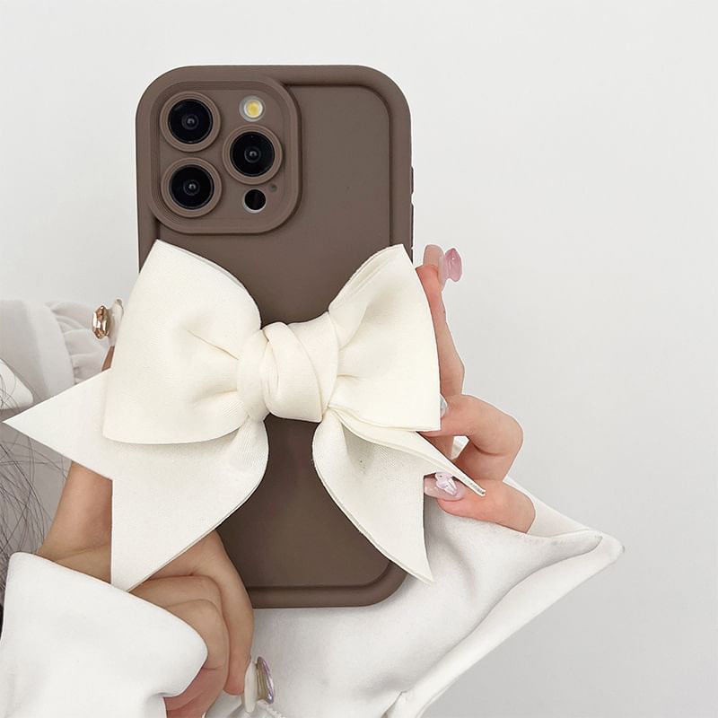 / Phone Bow Case Floral