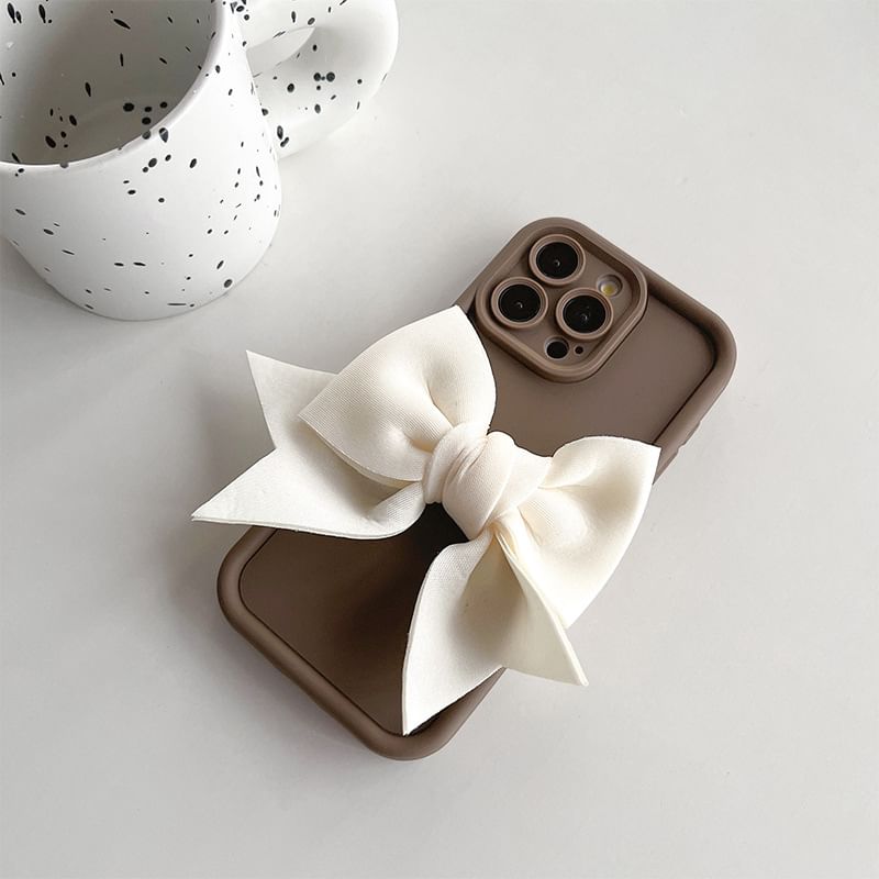 / Phone Bow Case Floral
