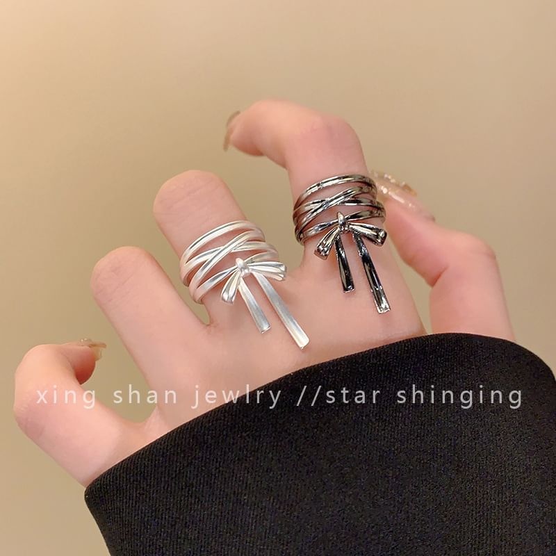Open Bow Ring