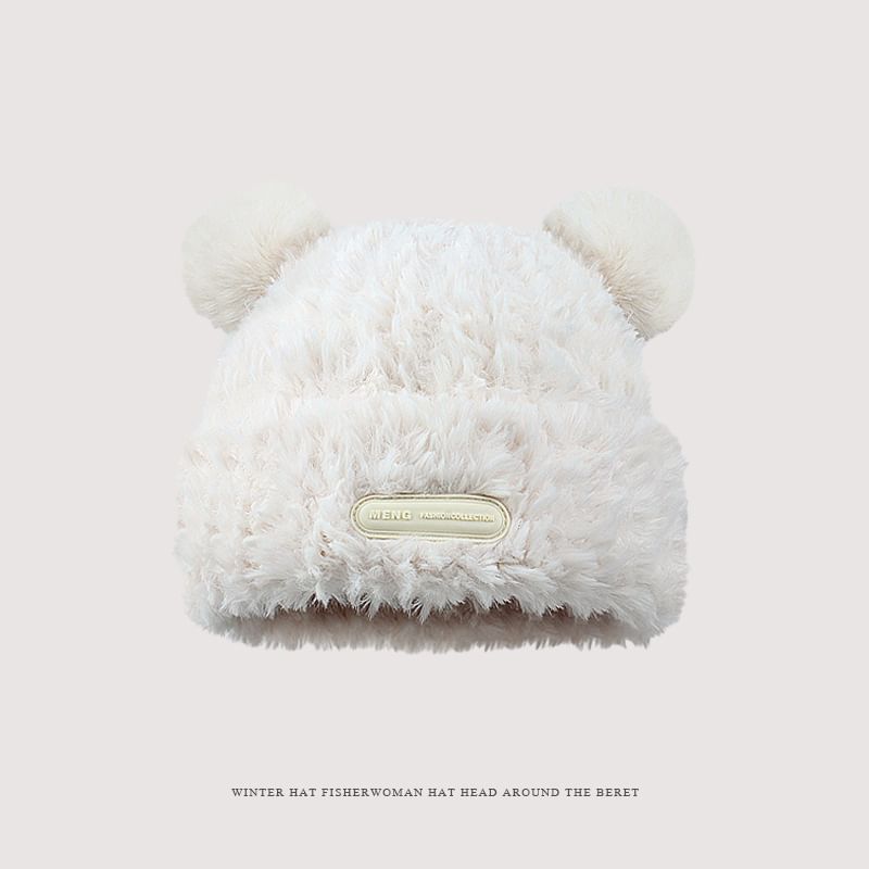 Chenille Bera Ear Hat