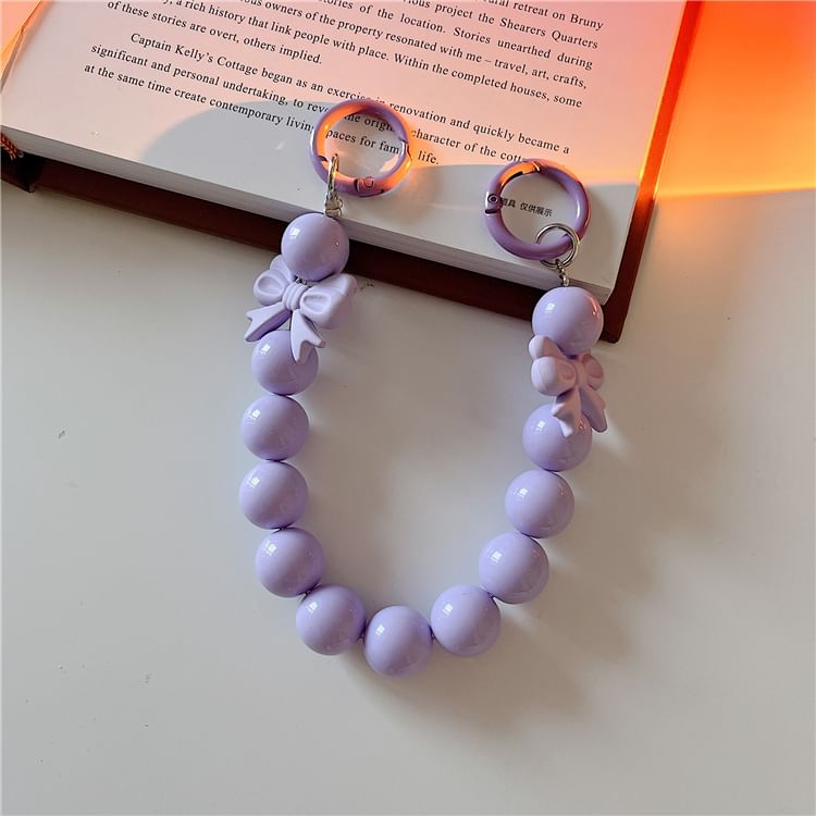 Strap Phone Bow Bead