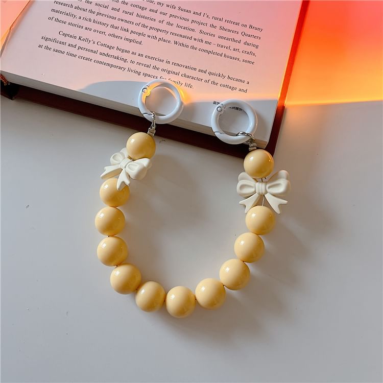 Strap Phone Bow Bead