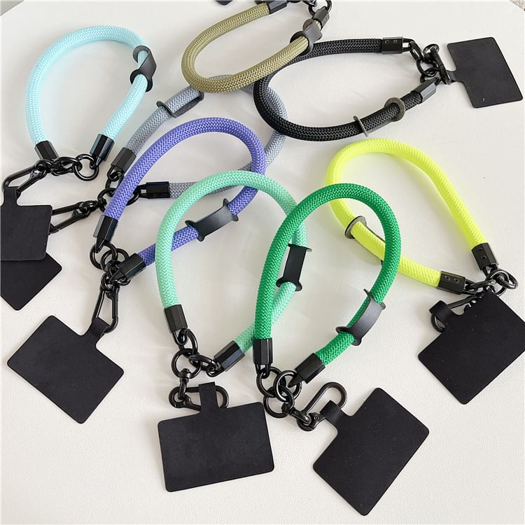 with Lanyard Plain Pad Strap Phone