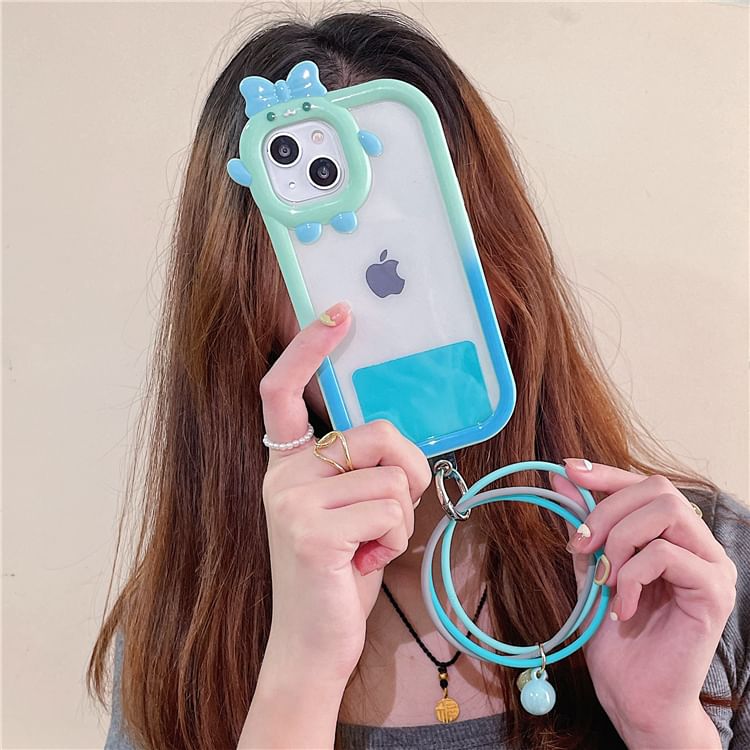 Lanyard Phone Pad Layered Hoop Strap with