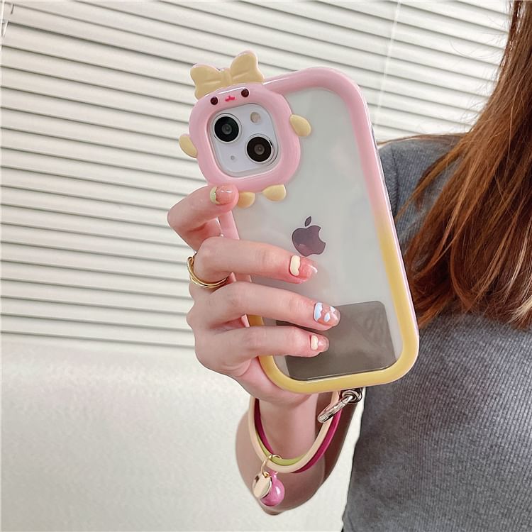 Lanyard Phone Pad Layered Hoop Strap with