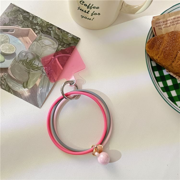 Lanyard Phone Pad Layered Hoop Strap with