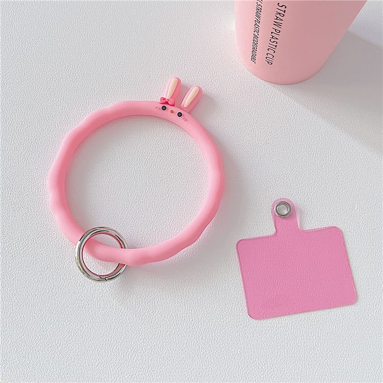 Pad Phone Lanyard Animal with Strap Hoop