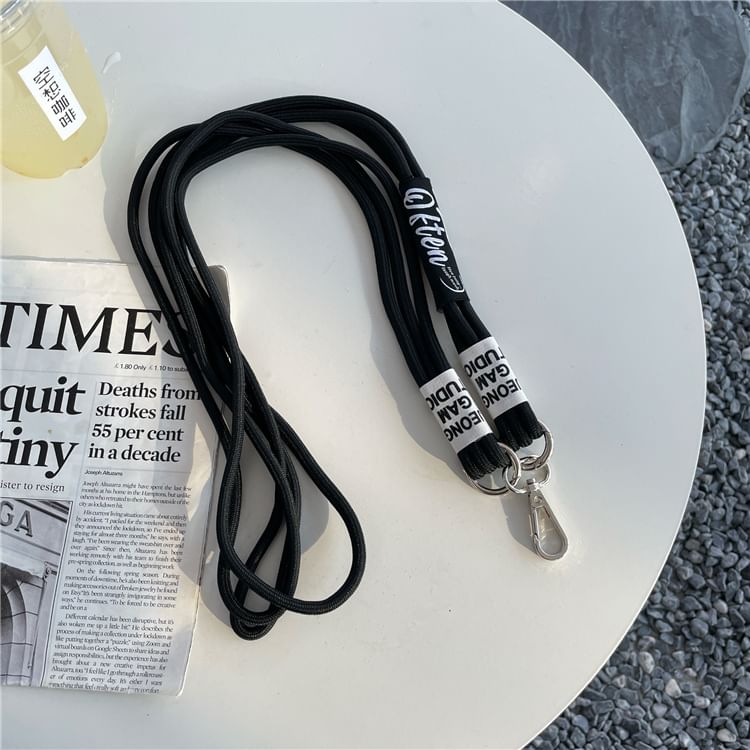 Pad with Lettering Lanyard Phone