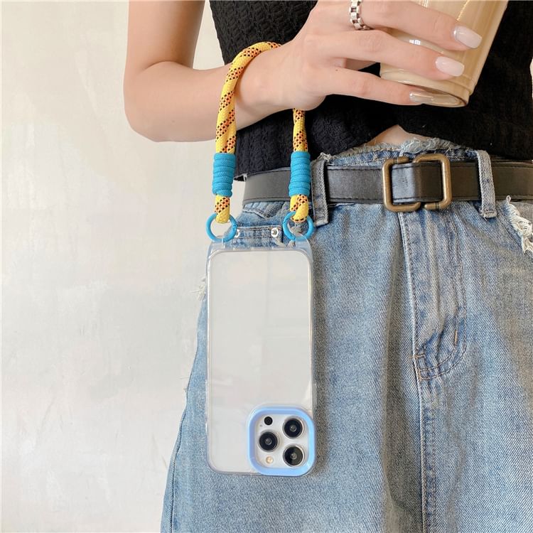 Transparent Phone Case Strap