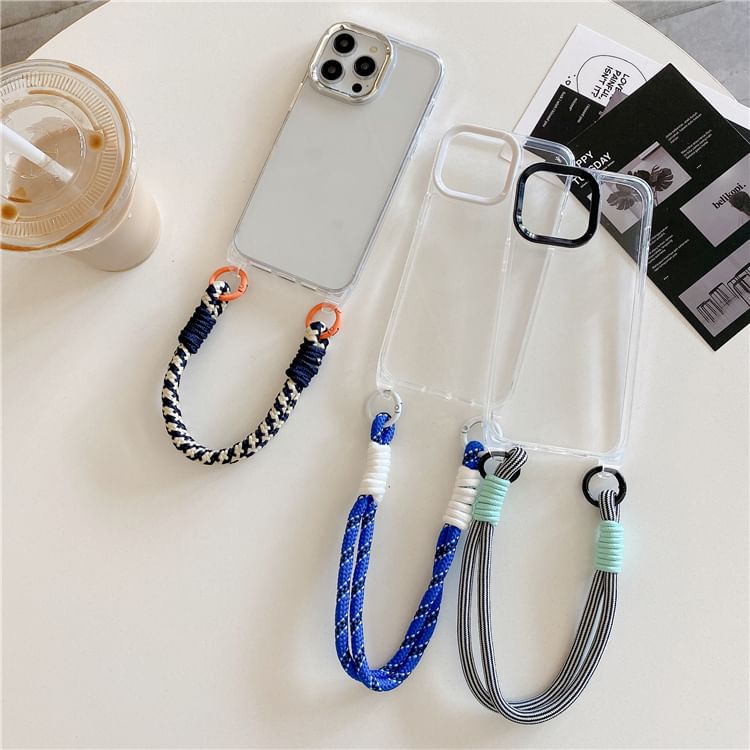 Transparent Phone Case Strap