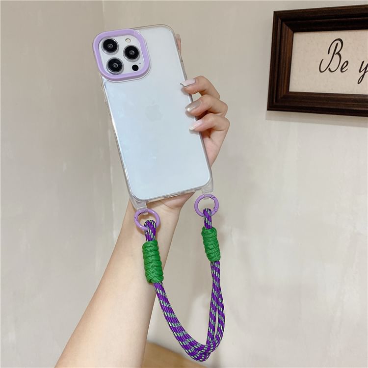 Transparent Phone Case Strap