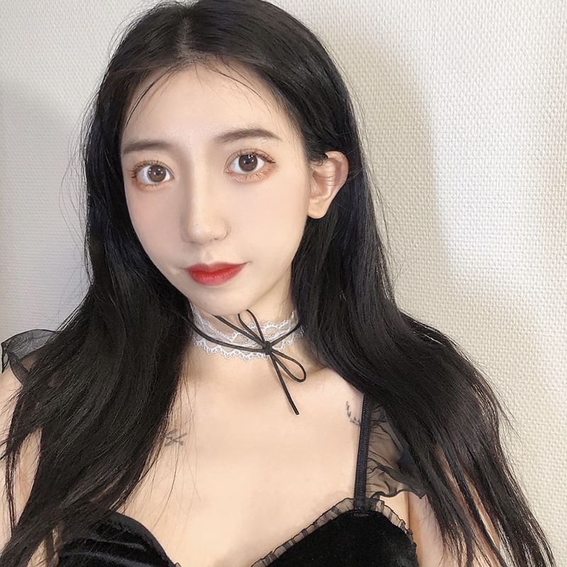 Choker Bow Lace