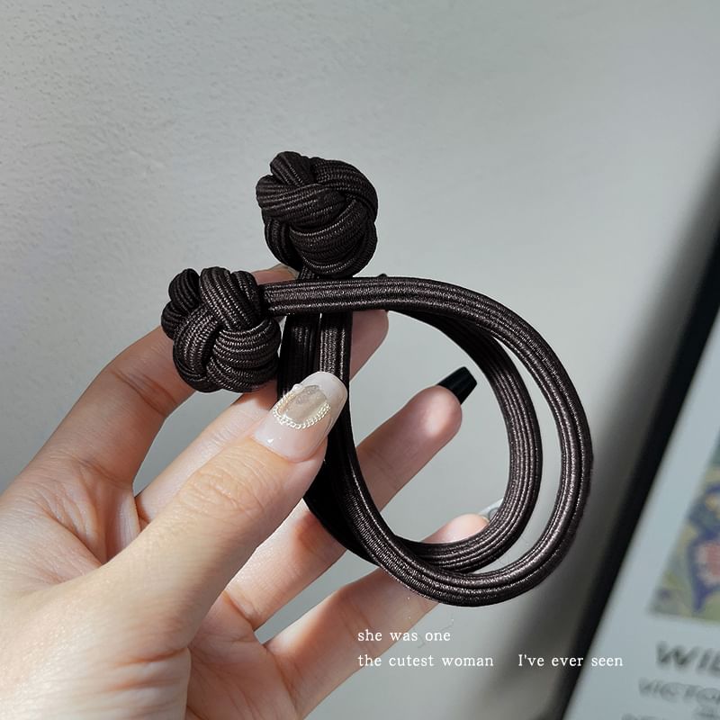 Plain Knot Hair Tie / Set