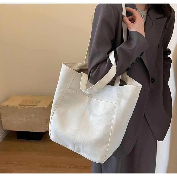 Plain Bag Canvas Tote