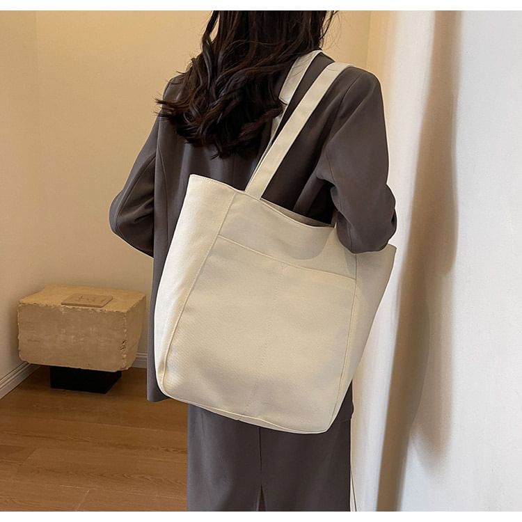 Plain Bag Canvas Tote
