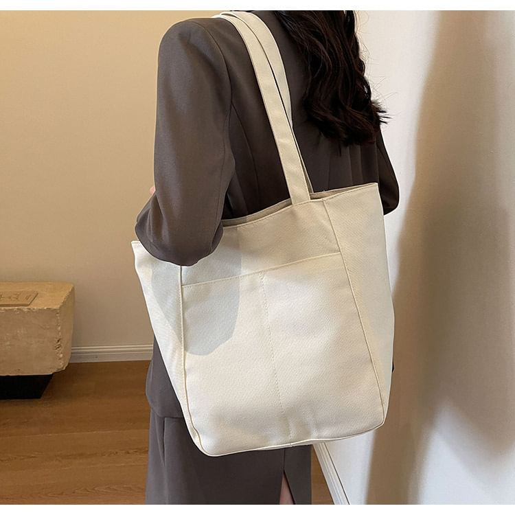 Plain Bag Canvas Tote