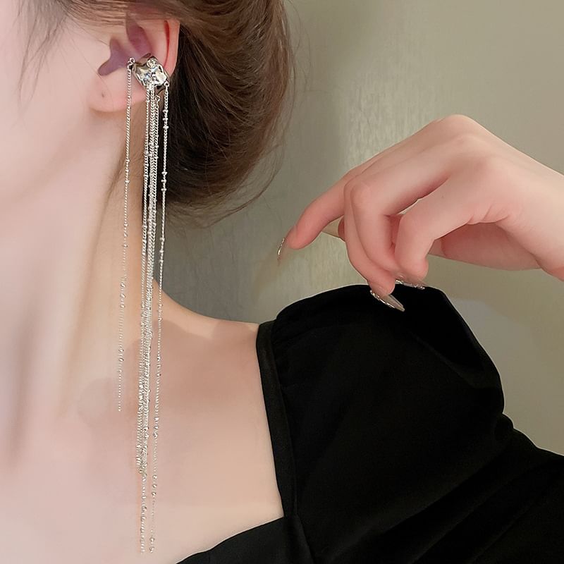 Fringed Cuff Ear Alloy