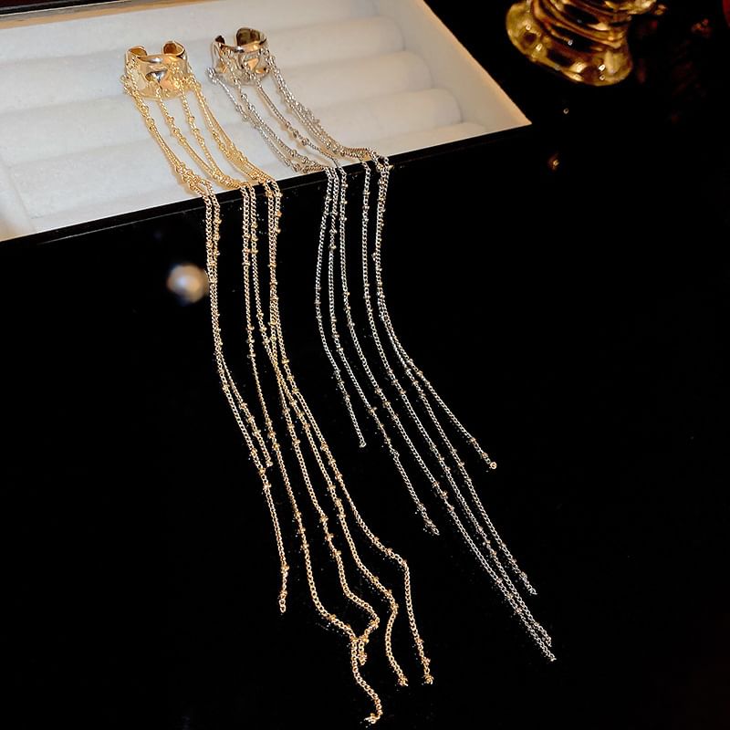 Fringed Cuff Ear Alloy