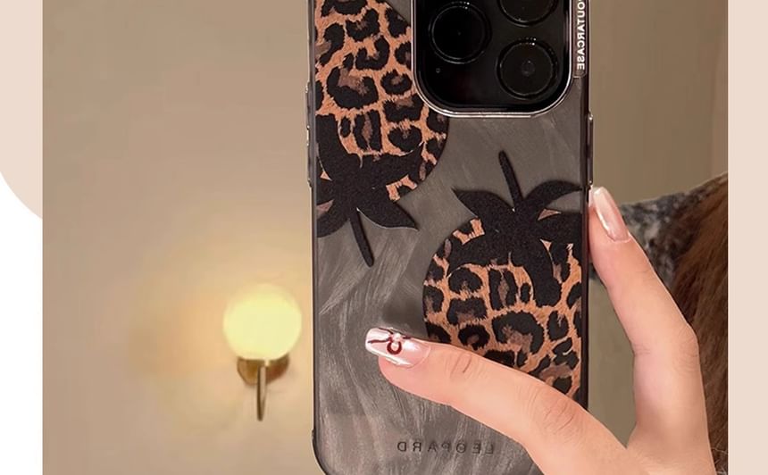 Leopard Print Case Phone