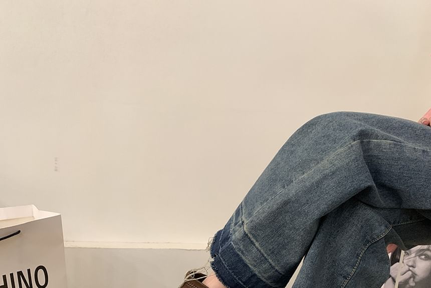 Chunky Boots Heel Short