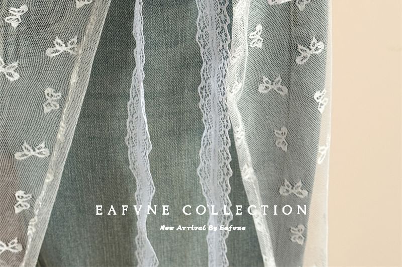 Half (Various Designs) Apron Lace Skirt