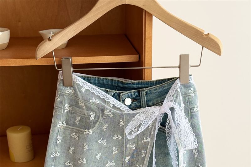 Half (Various Designs) Apron Lace Skirt