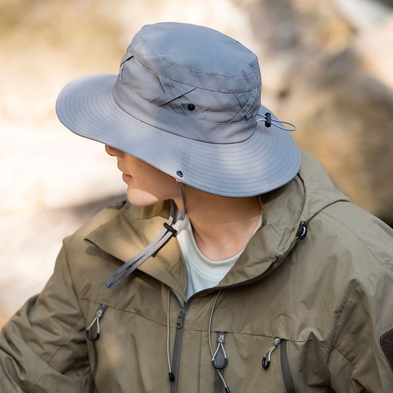 Hat Plain Boonie Panel