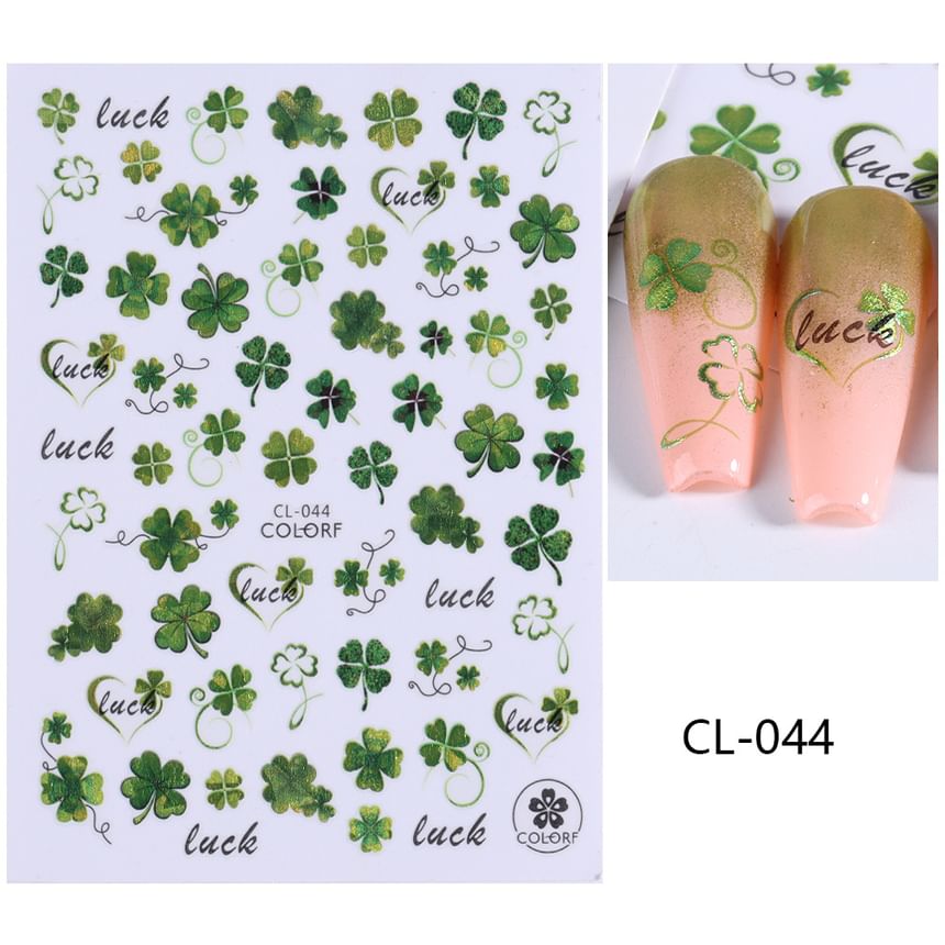 Leaf Nail Art Sticker